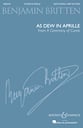 As Dew in Aprille SATB choral sheet music cover